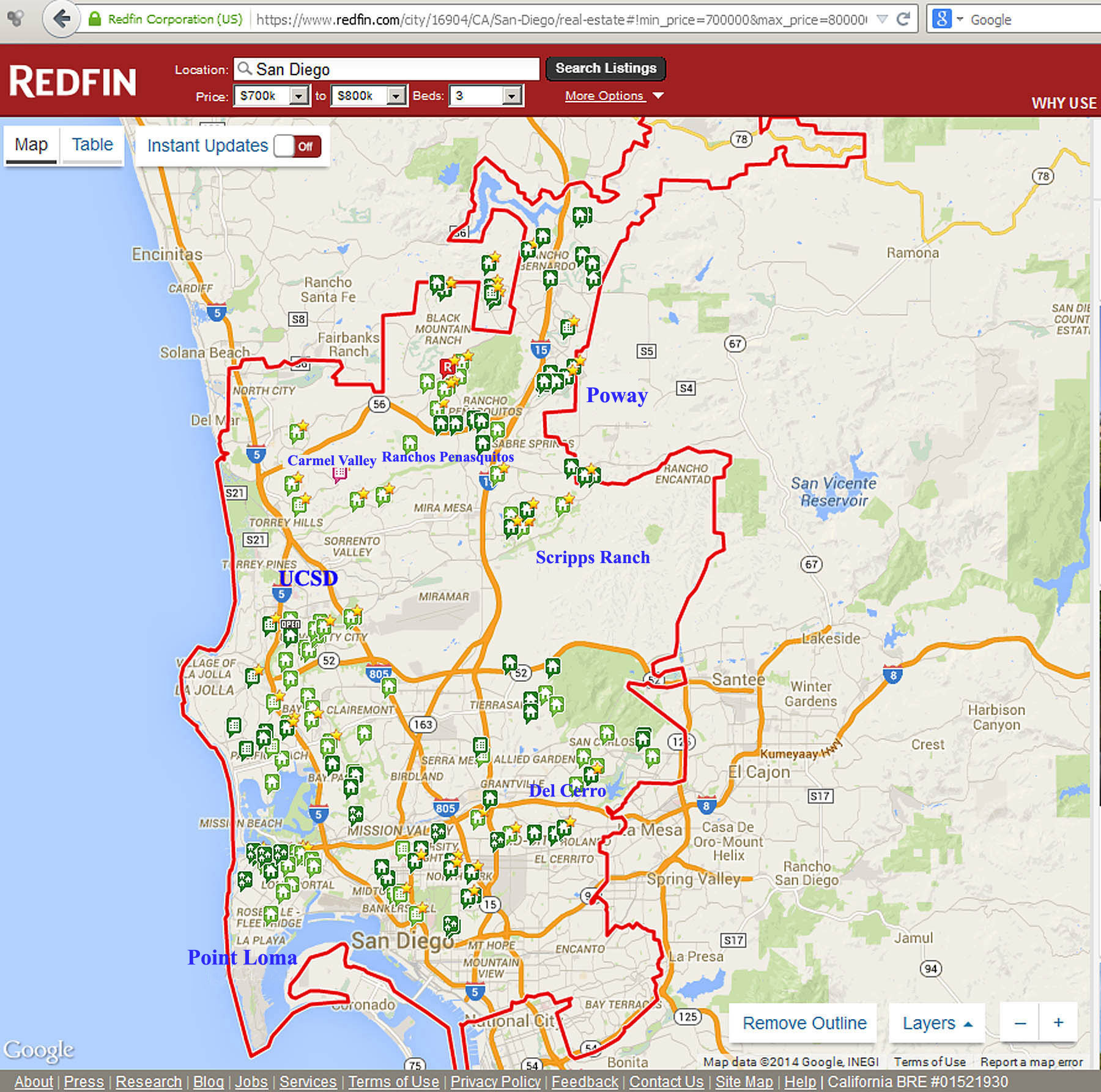 San Diego Zip Code Map - Maps Catalog Online